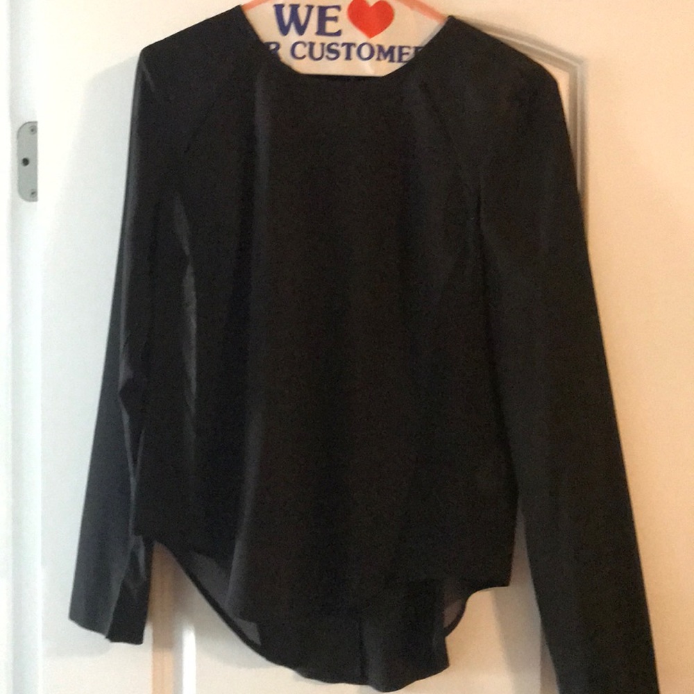 Black Heartbeats Blouse